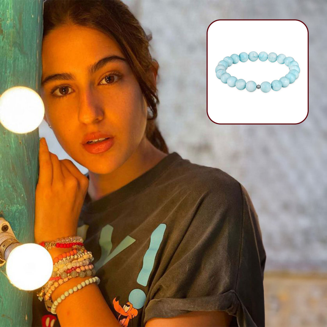 Sara Ali Khan Inspired Hemimorphite Bracelet