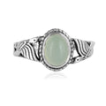Aqua Chalcedony 925 Silver Handmade Ring