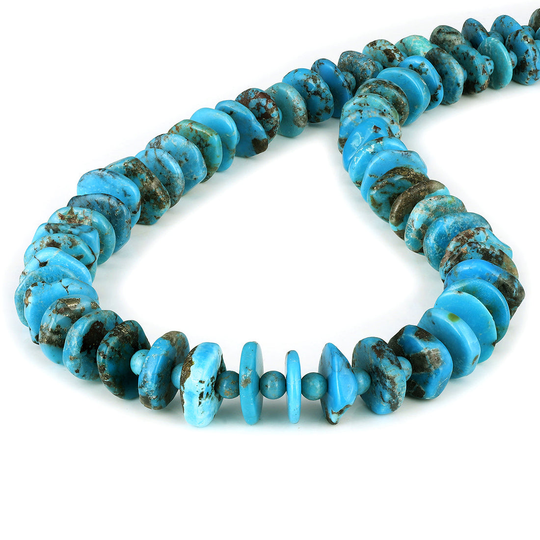 Turquoise Sterling Silver Choker Necklace