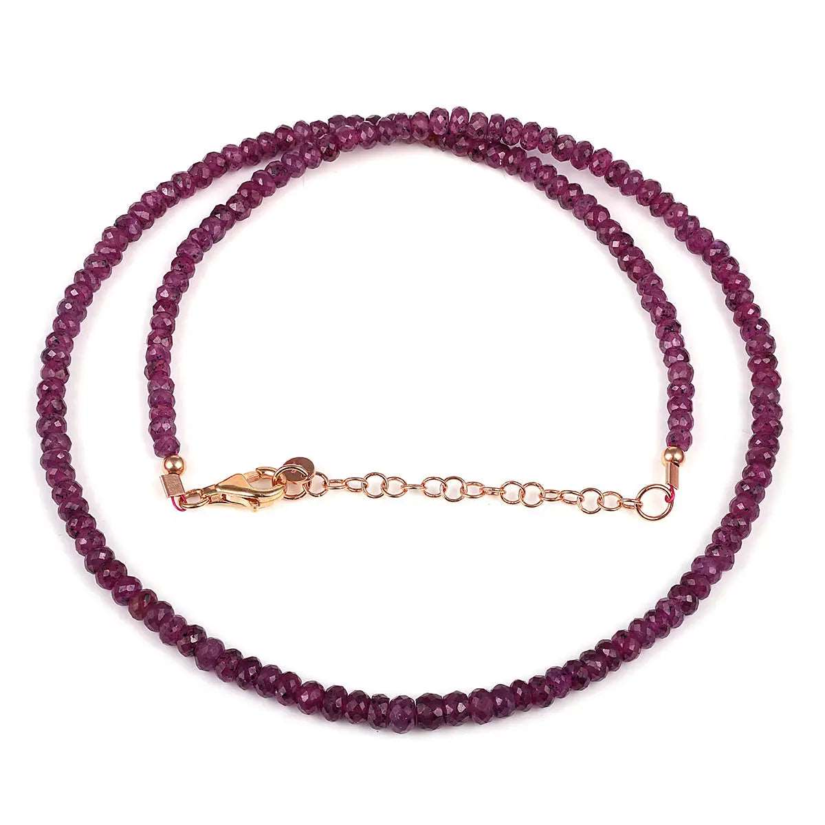 Stunning store 925 Sterling Rhodolite Necklace