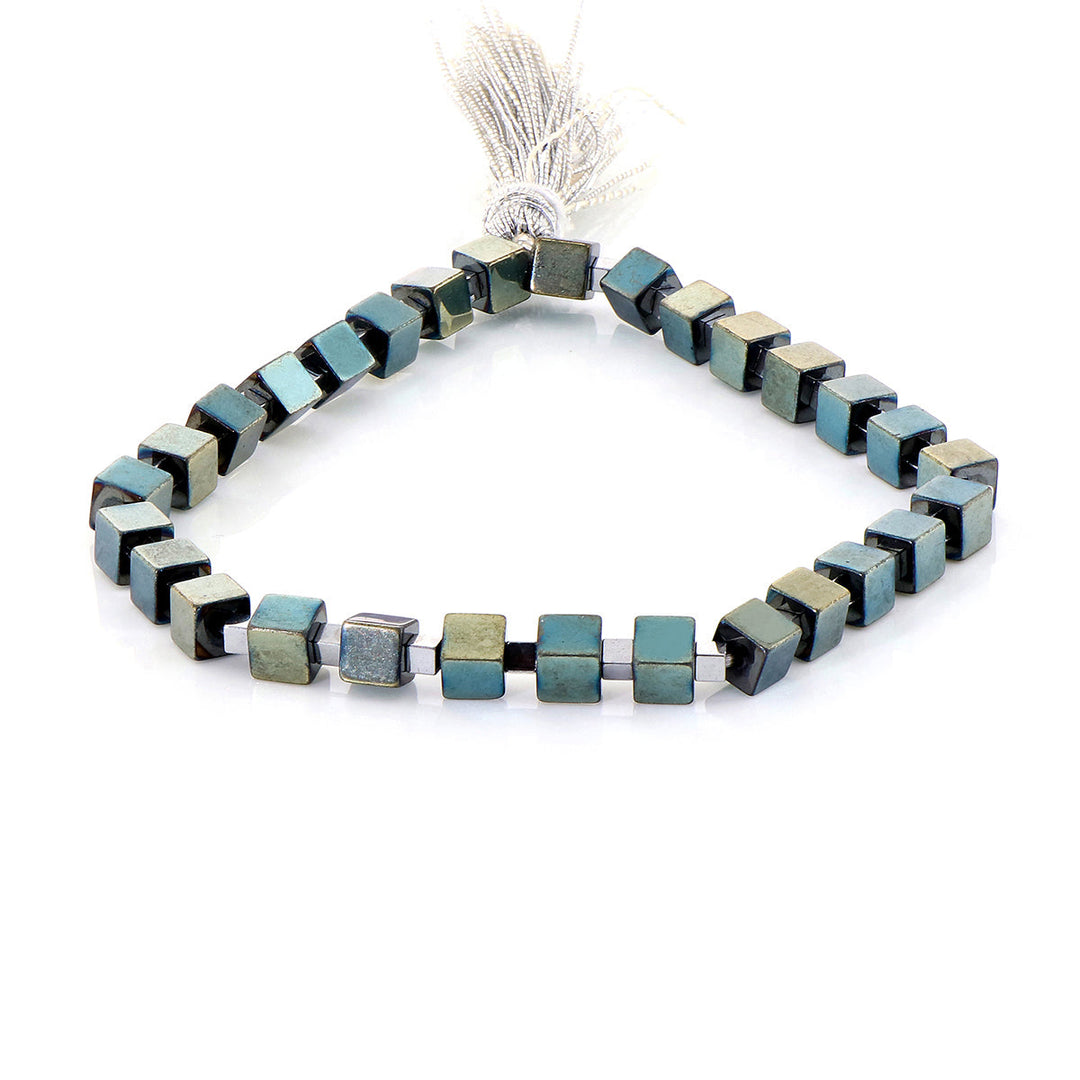 Hematite Beads Stretch Bracelet