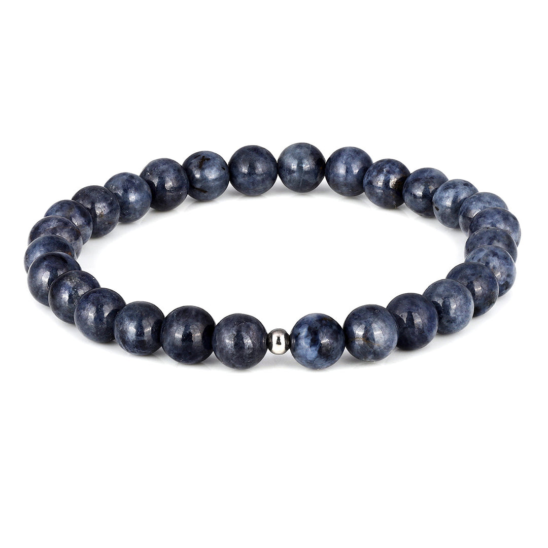 Blue Sapphire Stretch Bracelet