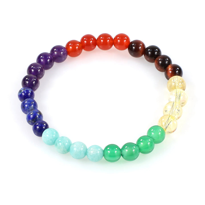 7 Chakra Gemstone Stretch Bracelet