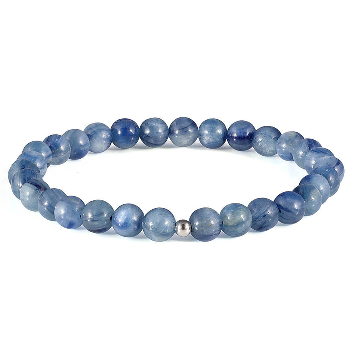 Kyanite Beads Stretch Bracelet