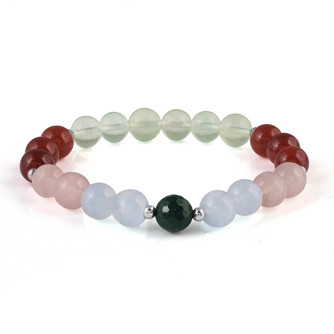 Multi Gemstone Stretch Bracelet