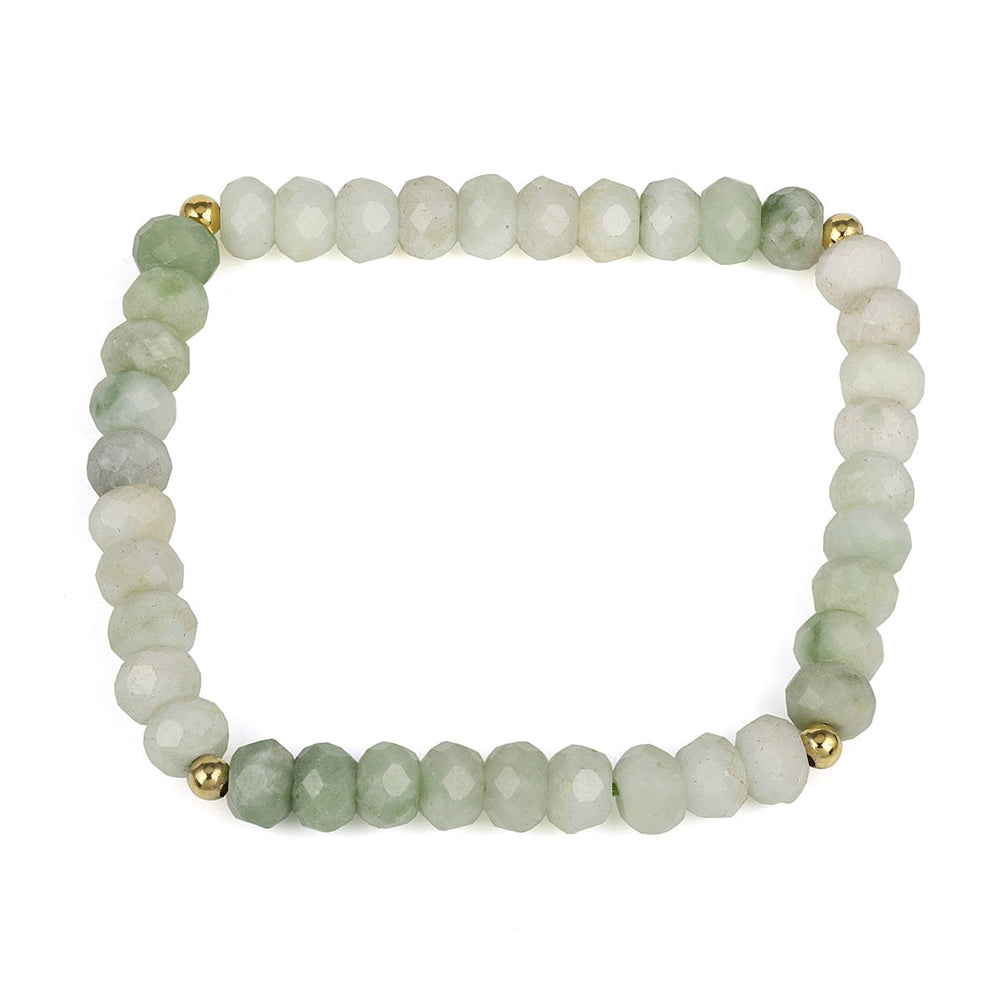 Burmese Jade Stretch Bracelet