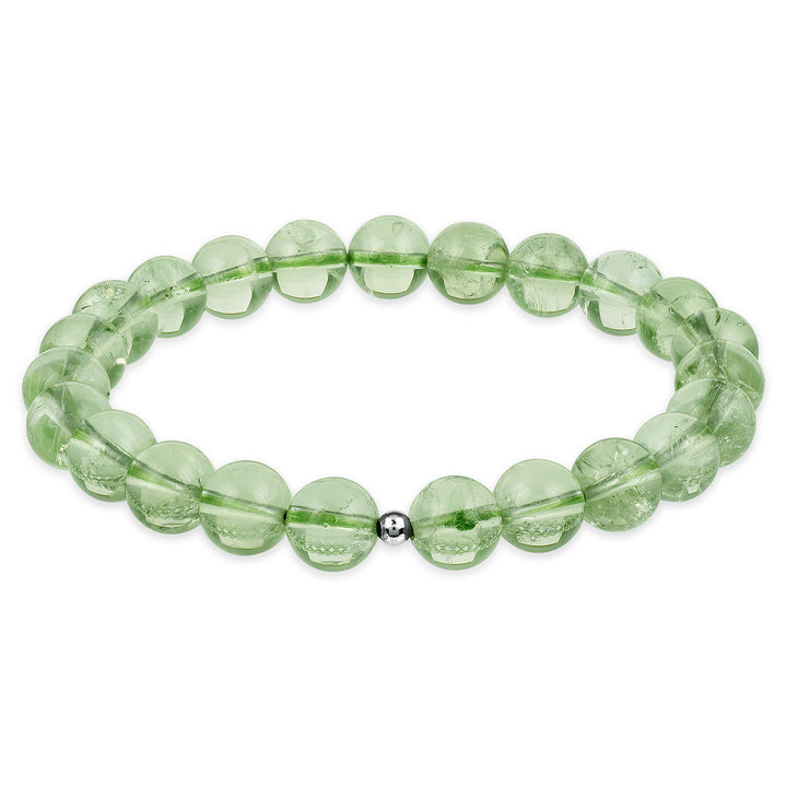 Green Amethyst Stretch Bracelet