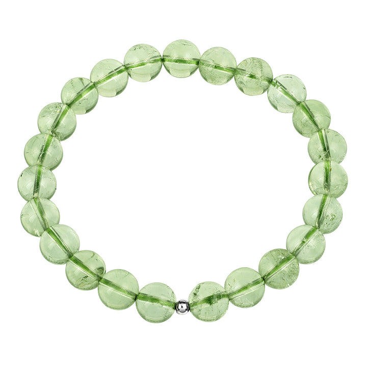 Green Amethyst Stretch Bracelet