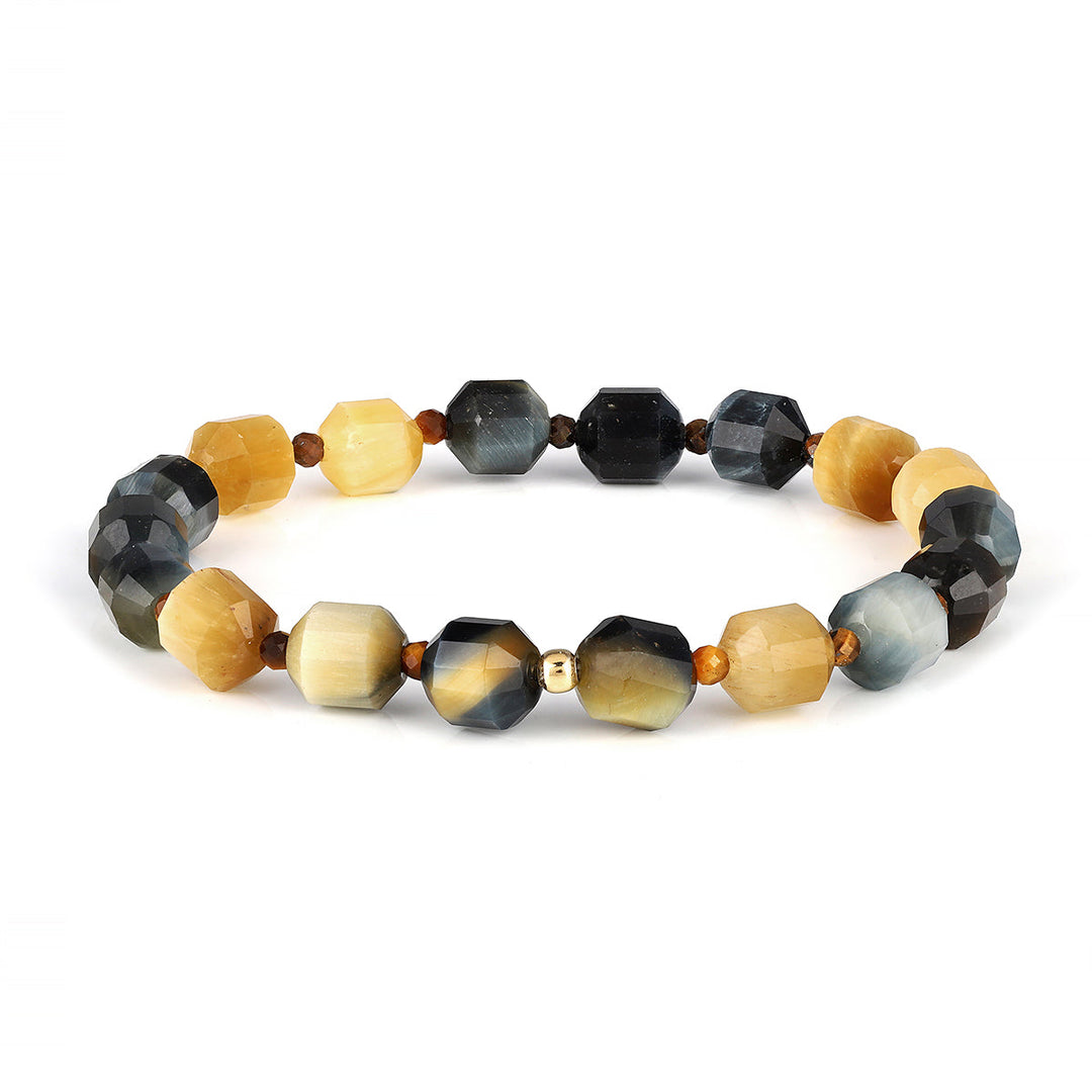 Yellow Tiger's Eye Stretch Bracelet