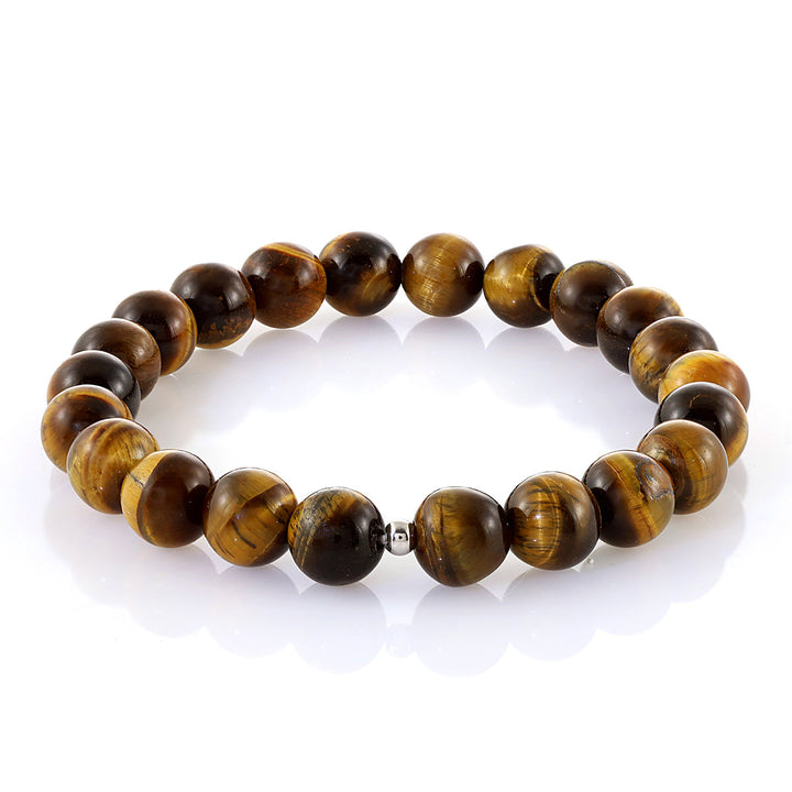 Tiger's Eye Beads Stretch Bracelet