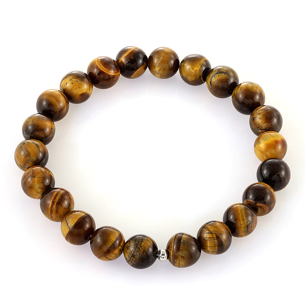 Tiger's Eye Beads Stretch Bracelet