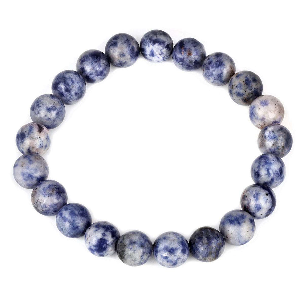 Blue Spot Jasper Stretch Bracelet