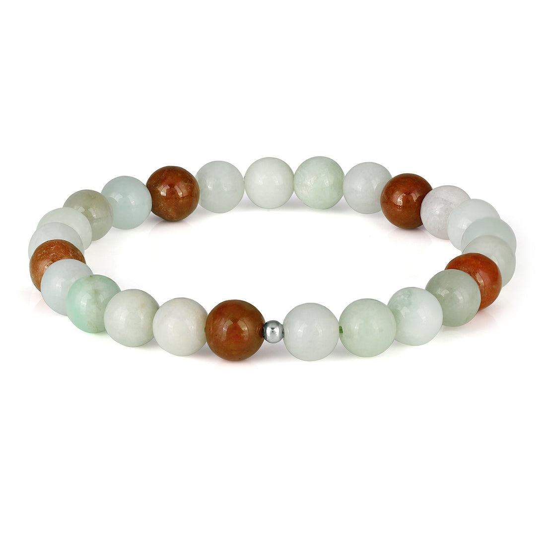 Jadeite Beads Stretchable Bracelet