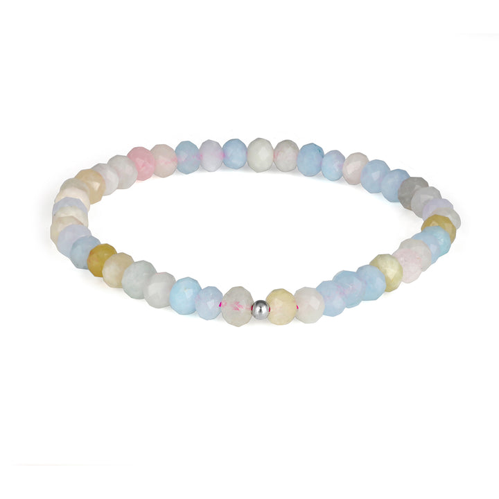 Multi Beryl Stretch Bracelet