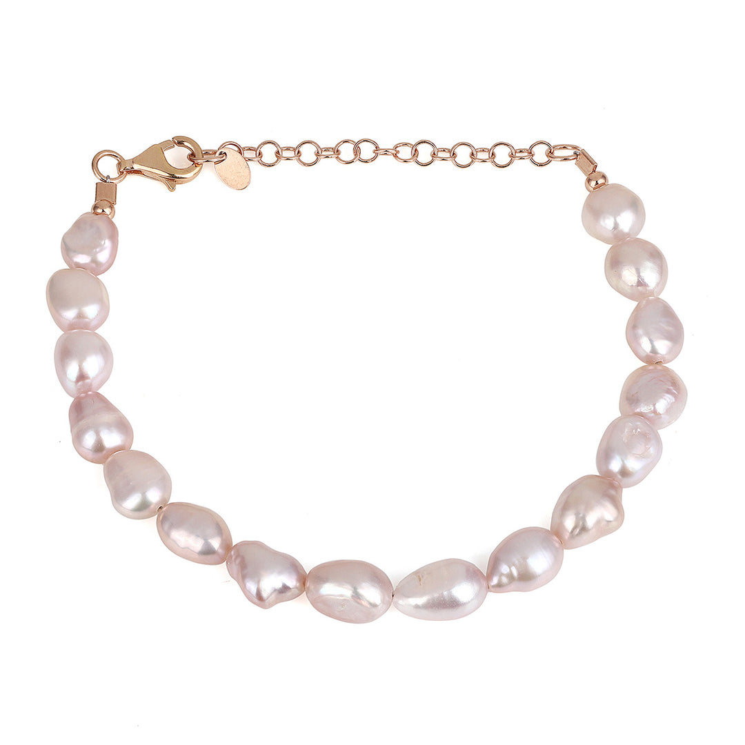 Sterling Silver Cultured Pearl Bracelet