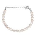 Pearl Beads Sterling Silver Bracelet
