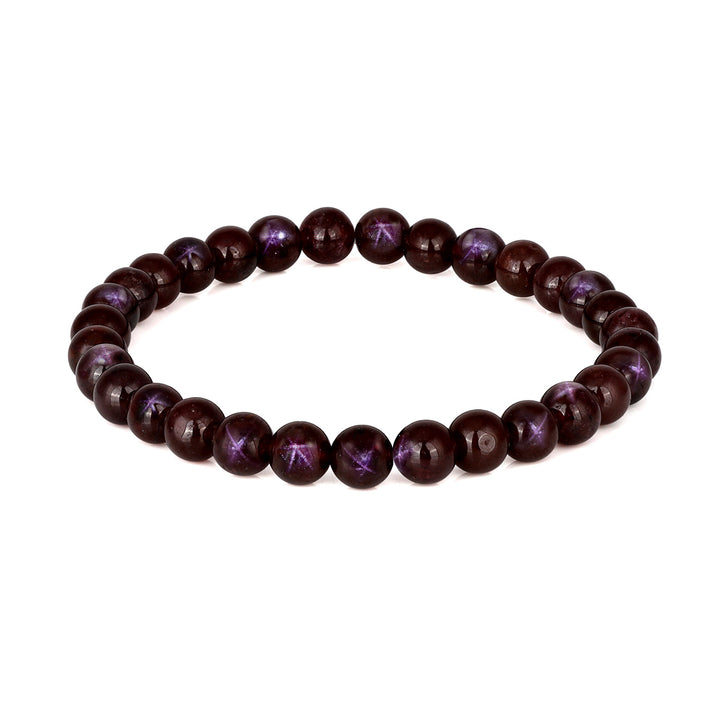 Star Garnet Stretch Bracelet