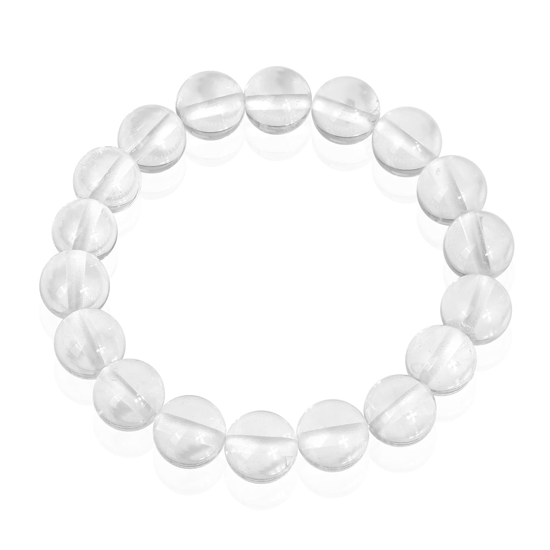 Elegant and Versatile Crystal Quartz Bracelet