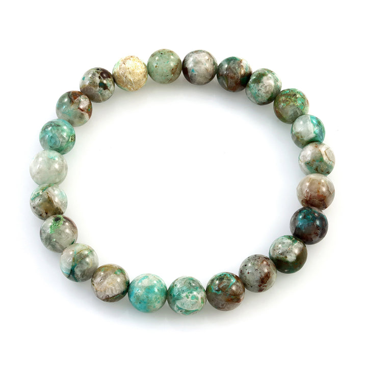 Chrysocolla Unisex Stretch Bracelet