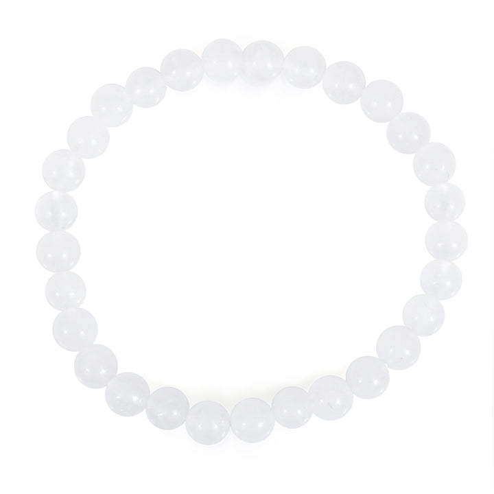 Symbolic image representing mental clarity, capturing the essence of Selenite's metaphysical benefits in the Stretch Bracelet