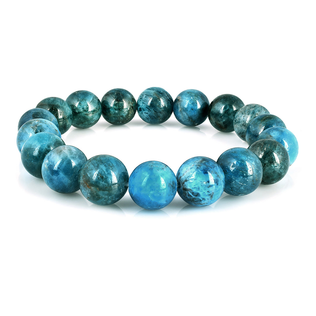 Neon Apatite Unisex Stretch Bracelet