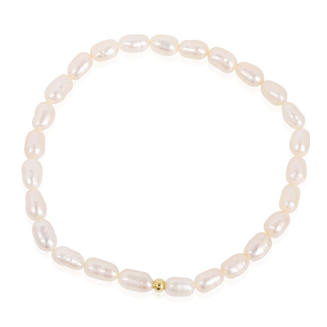 Pearl Unisex Stretch Bracelet