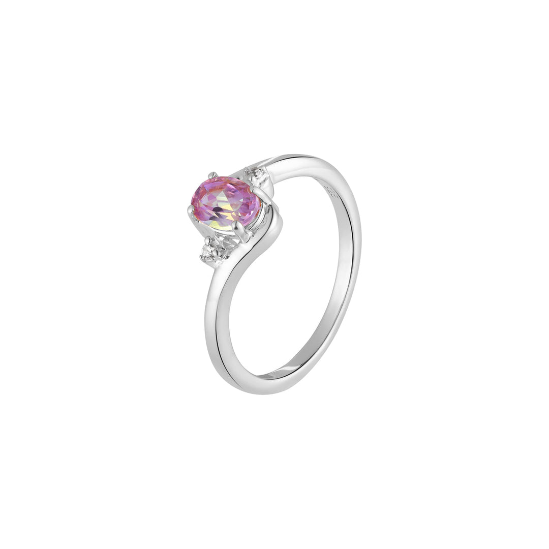 Mystic Topaz Silver Ring