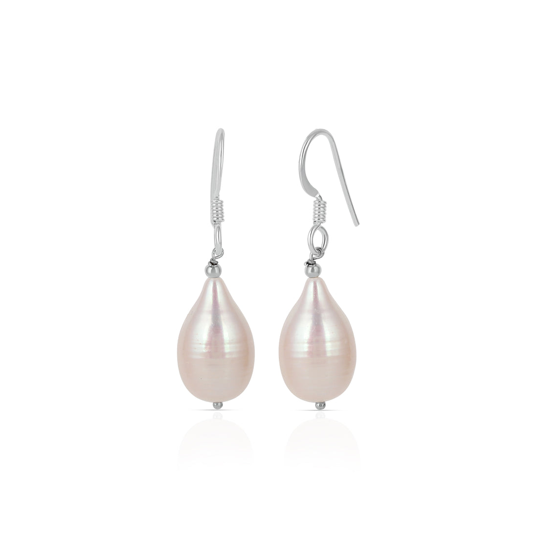 Pearl Teardrop Beads Dangle Earrings