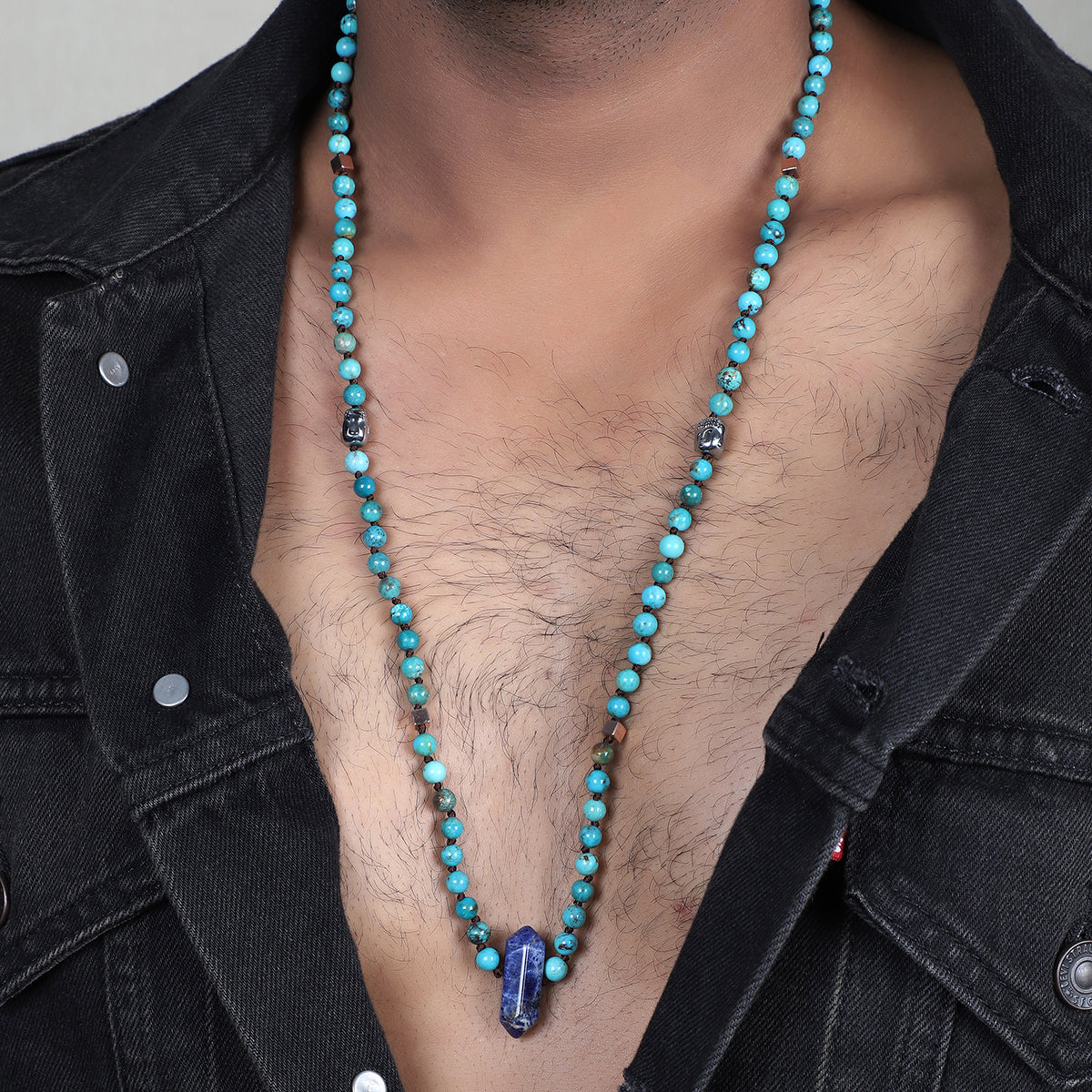 Seay Turquoise Men Bijou Necklaces Styles, Prices - Trendyol