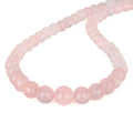 Rose Quartz Beads Choker Necklace