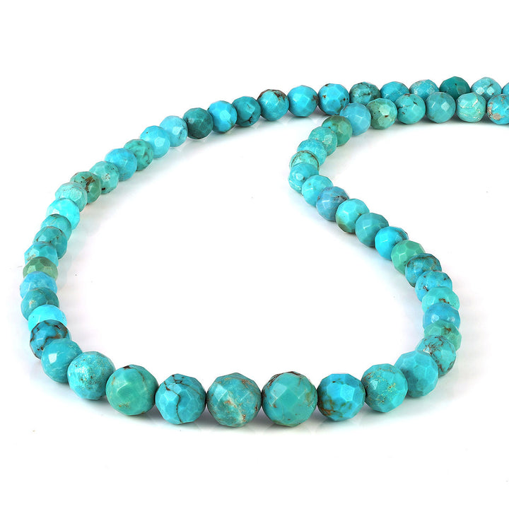 Sterling Silver Turquoise Unisex Necklace