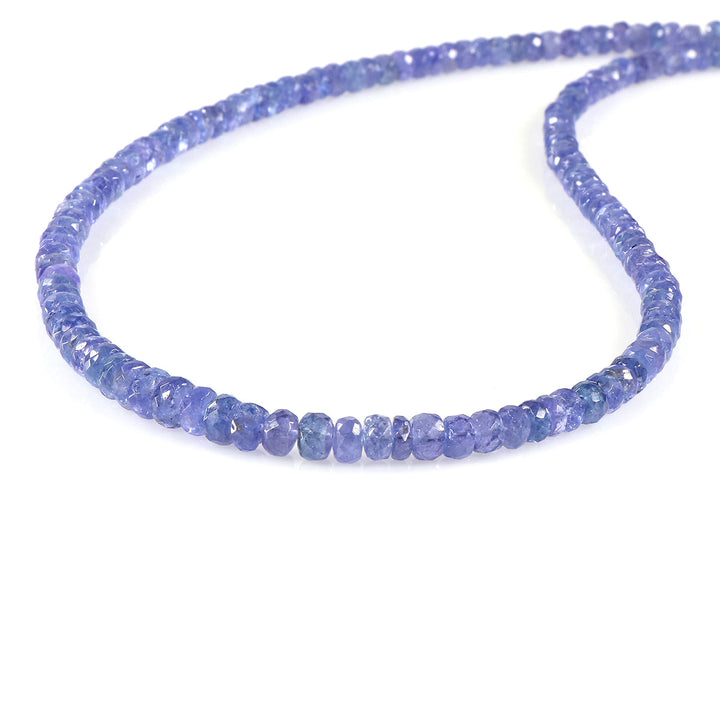 Tanzanite Sterling Silver Choker Necklace