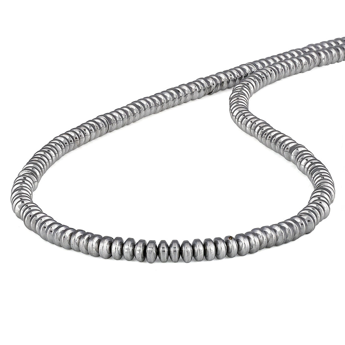 Sterling Silver Hematite Choker Necklace