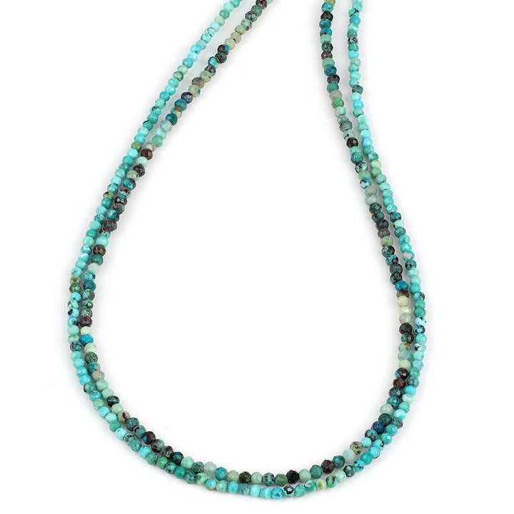 Chrysocolla and Turquoise Layered Necklace