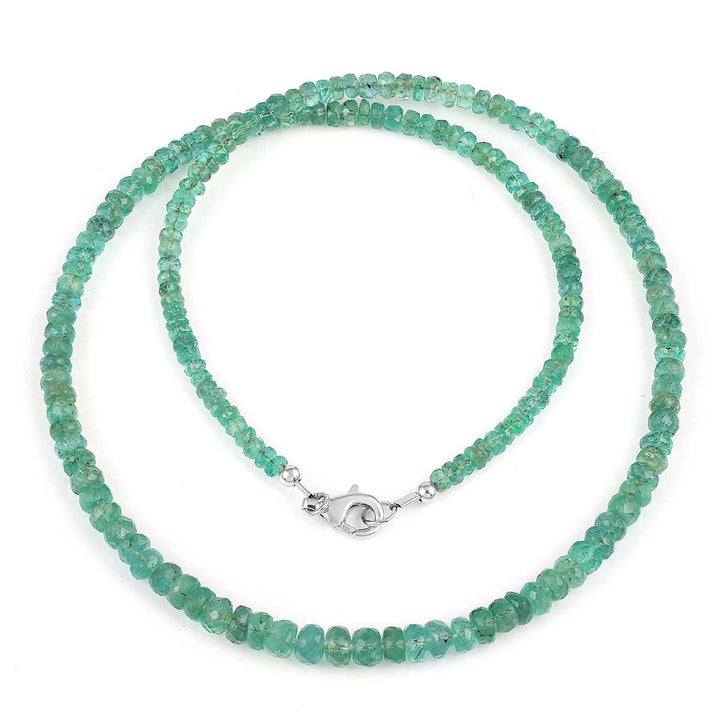 Emerald Beads Choker Necklace