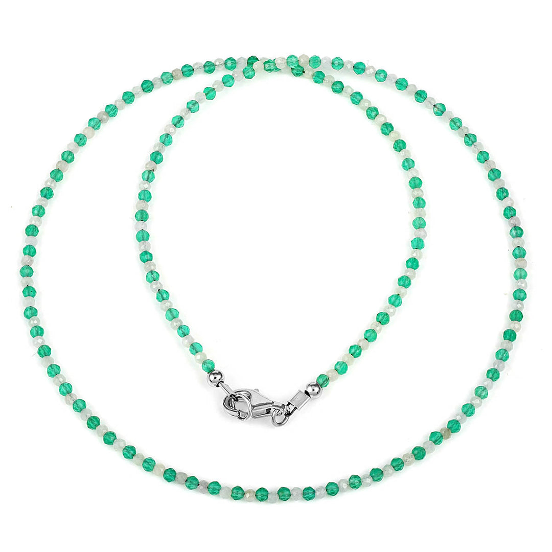 Green Onyx and Jade Choker Necklace