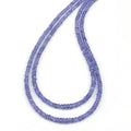 Sterling Silver Tanzanite Layered Necklace