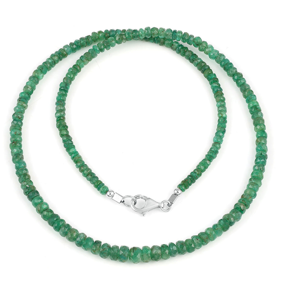 Emerald Beads Choker Necklace