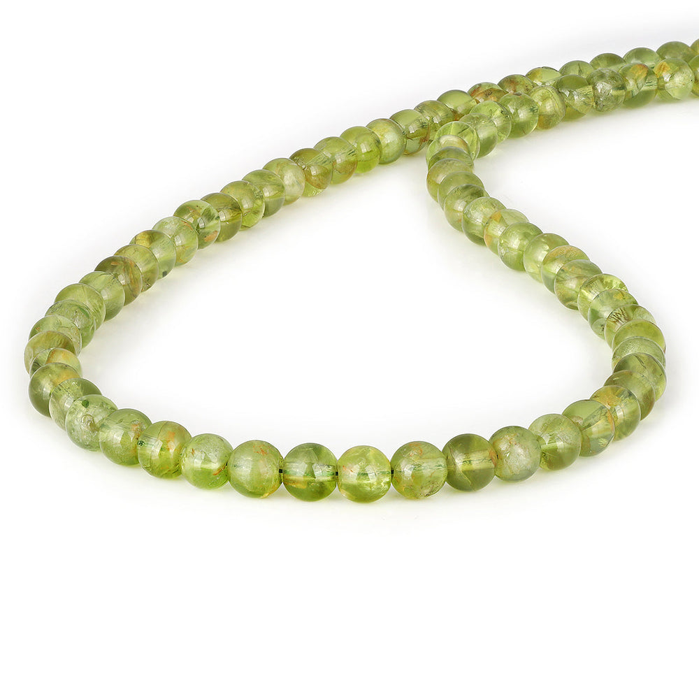 Sterling Silver Peridot Necklace