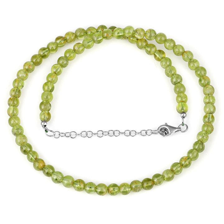 Sterling Silver Peridot Necklace