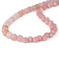 Morganite and Pink Opal Choker Necklace