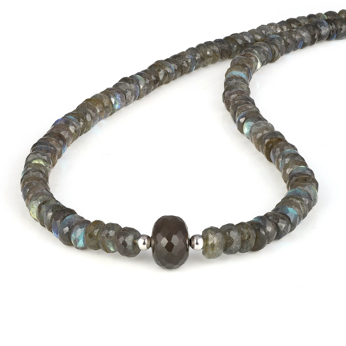 Labradorite and Moonstone Choker Necklace