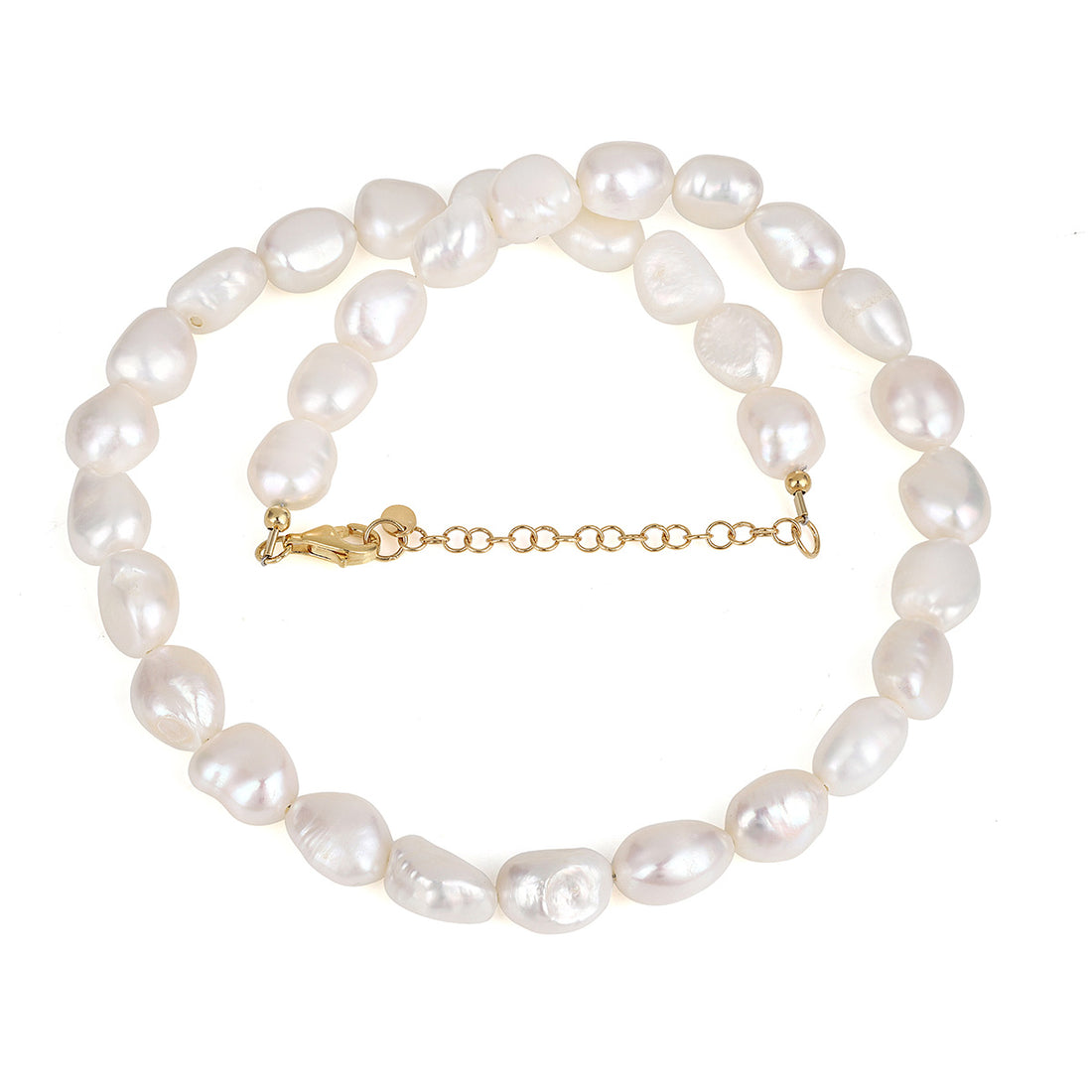 Cultured Pearl Silver Necklace