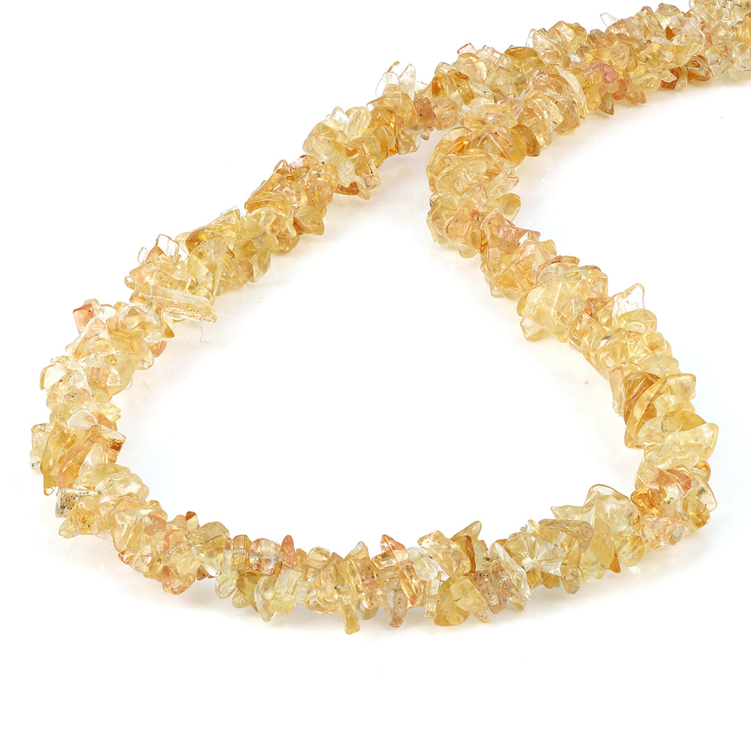 Imperial Topaz Nuggets Silver Necklace