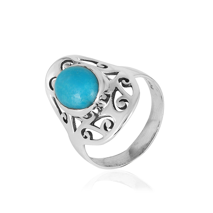 Turquoise Handmade 925 Silver Ring