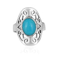 Turquoise Handmade 925 Silver Ring