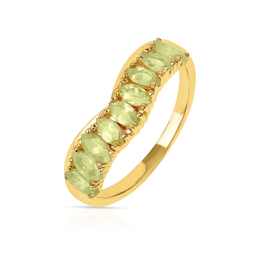 Sphene Sterling Silver Ring