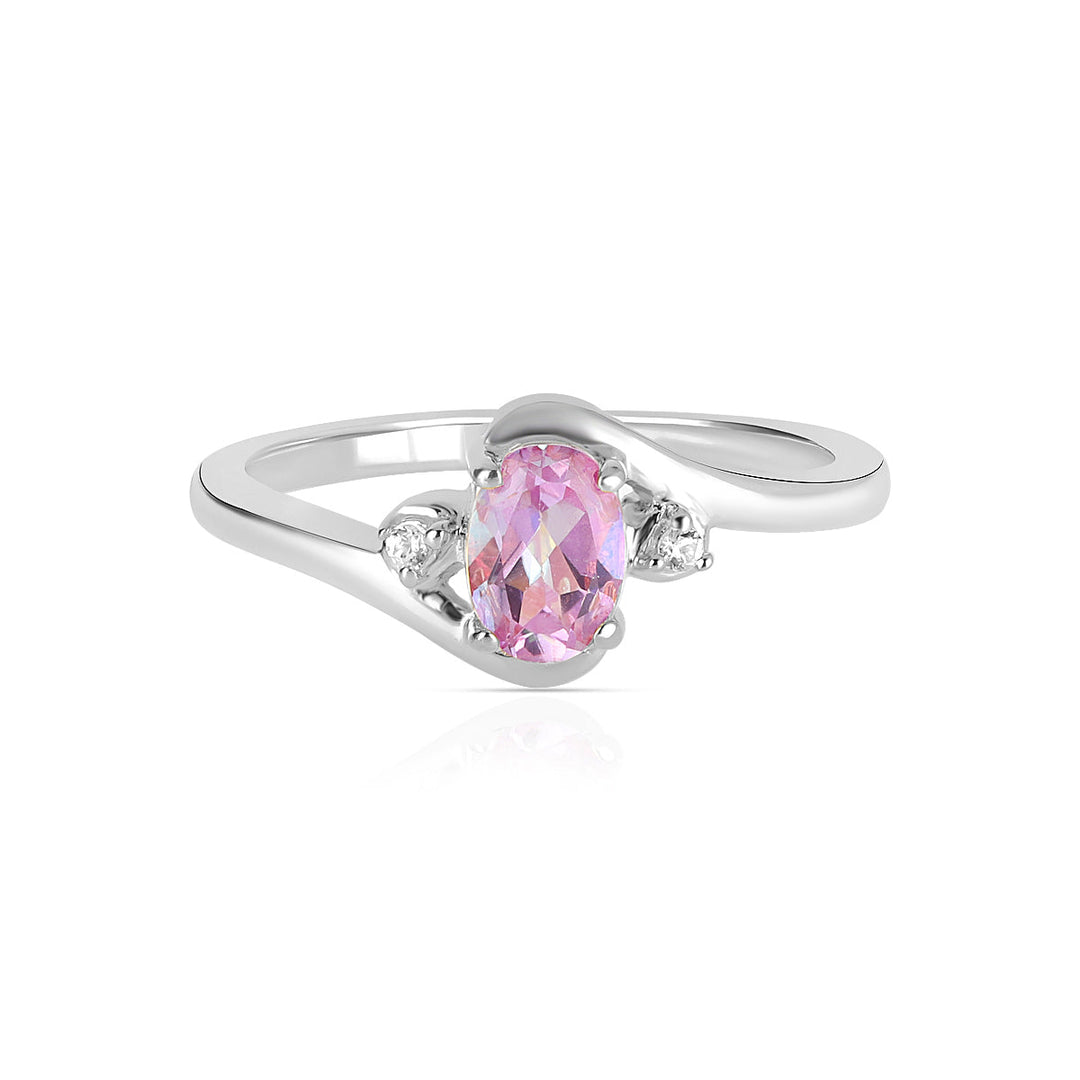 Mystic Topaz Silver Ring