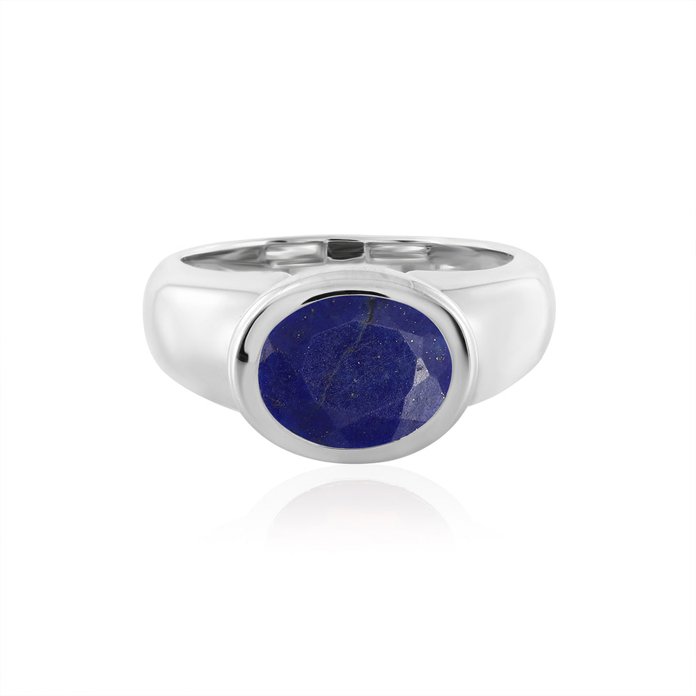 Lapis Lazuli Silver Ring