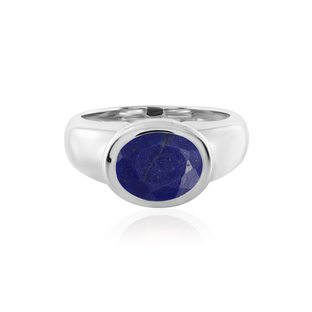 Lapis Lazuli Silver Ring